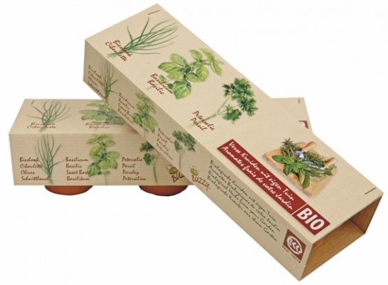 Zaden online Kruidenzaden BIO Grow kit 3kruiden BIO Grow kit 3kruiden  (TP85499)